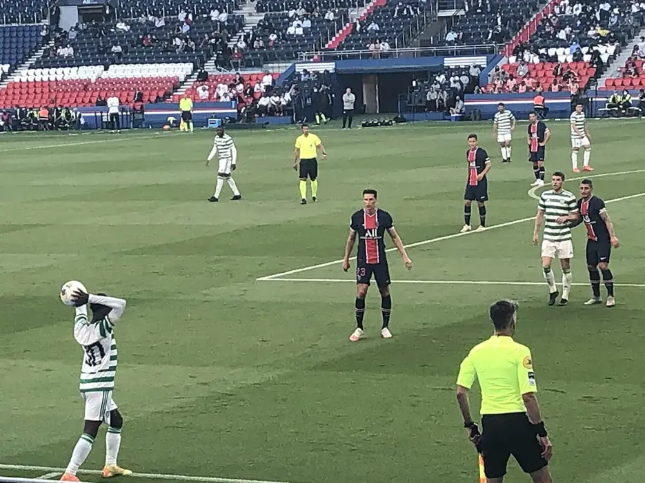 Parc des Princes · PSG–Celtic · 2020